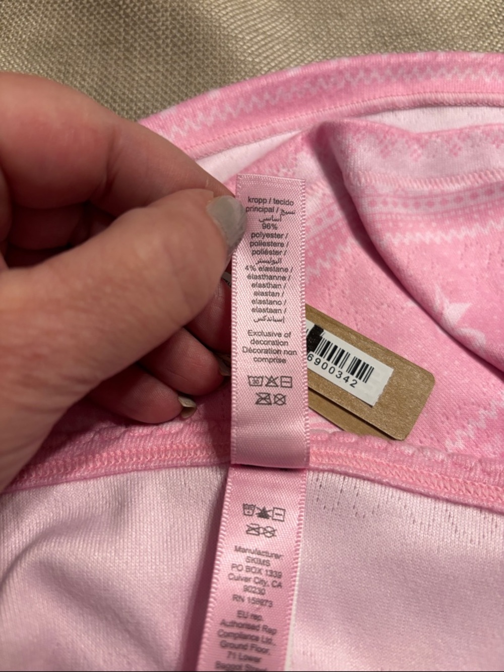 SKIMS Plush Pointelle Plus Cami - Picture 10 of 10